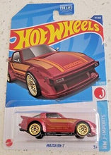 Load image into Gallery viewer, Hot Wheels Mazda RX-7 Dark Red #97 97/250 2022 HW J-Imports 1/10
