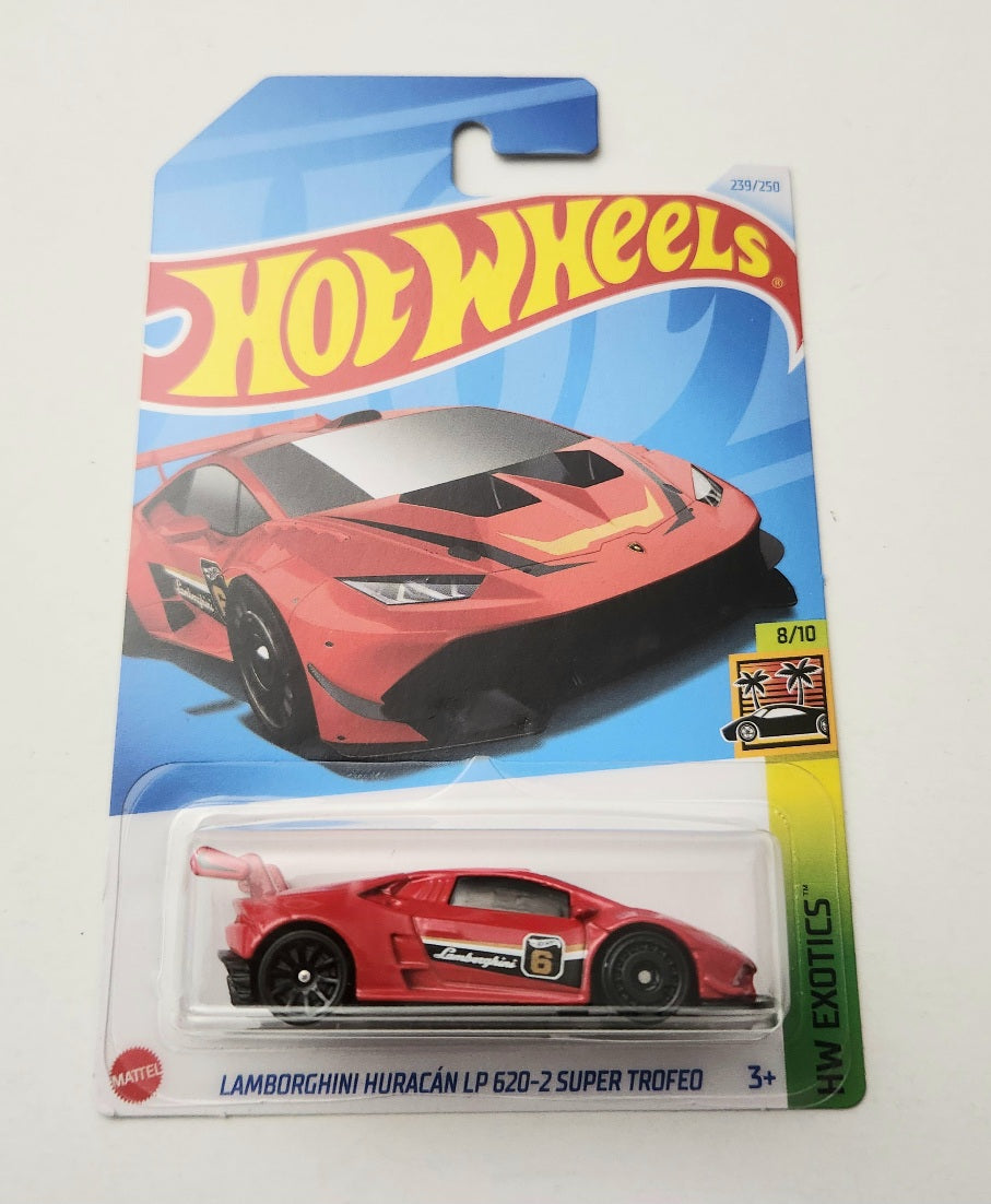 Hot Wheels Lamborghinia Huracan LP 620-2 Super Trofeo #239 2024 HW Exotics