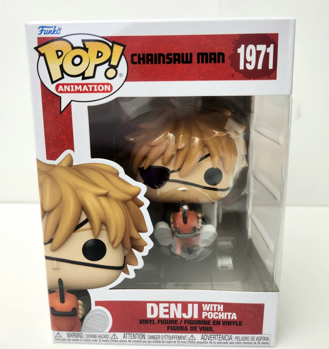 Funko POP! Animation Chainsaw Man - Denji with Pochita 1971