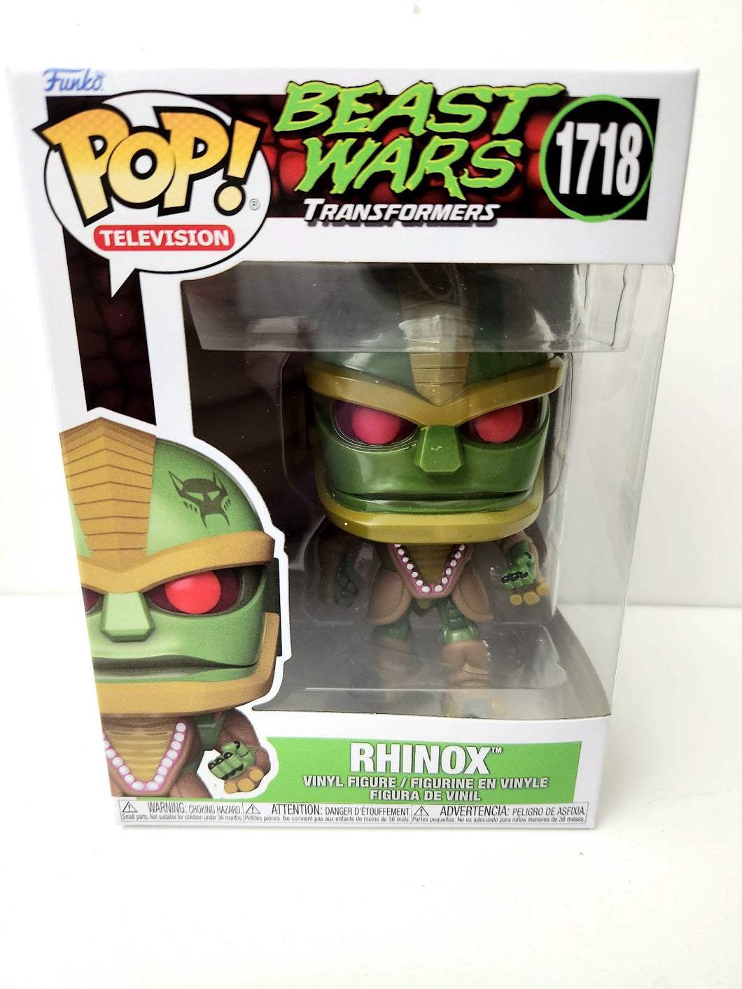 Funko POP! TV: Transformers:Beast Wars Rhinox 1718