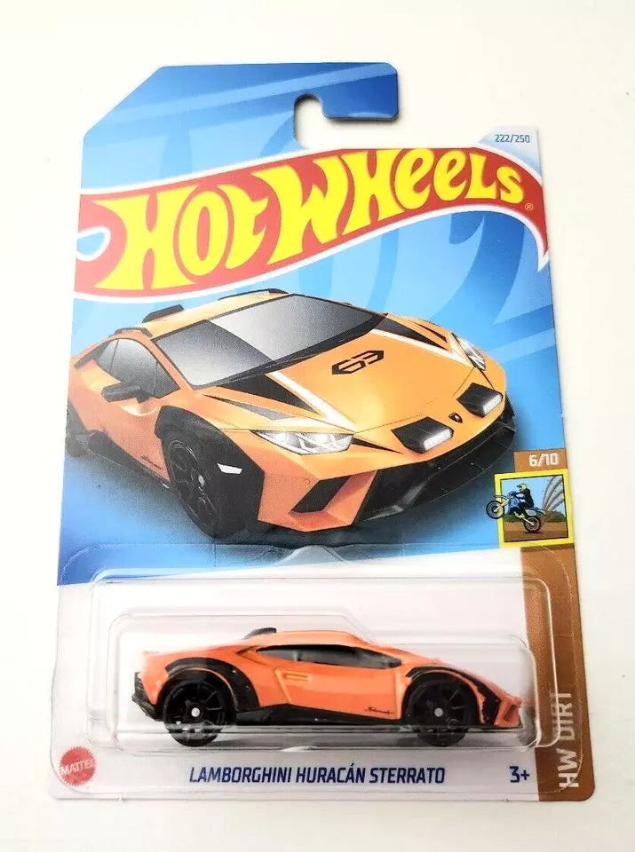 Hot Wheels Lamborghini Huracan Sterrato Orange #222 222/250 - 2024 HW Dirt