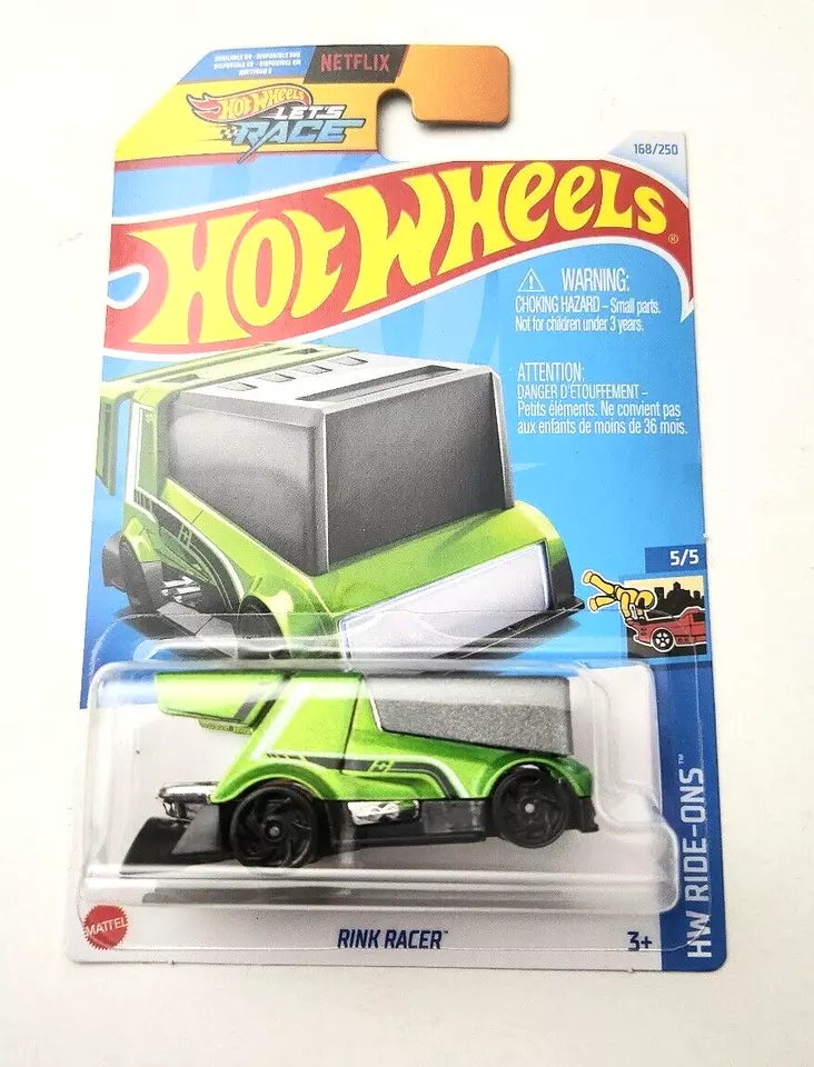 Hot Wheels Rink Racer Green #168 168/250 - 2024 HW Ride-Ons