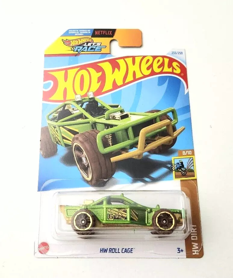 Hot Wheels HW Roll Cage Lime Green #233 233/250 - 2024 HW Dirt