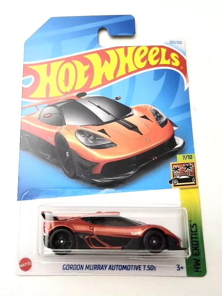 Hot Wheels Gordon Murray Automotive T.50s Orange #235 235/250 - 2024 HW Exotics