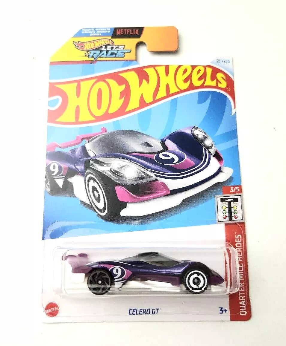 Hot Wheels Celero GT Purple #231 231/250 - 2024 Quarter Mile Heroes