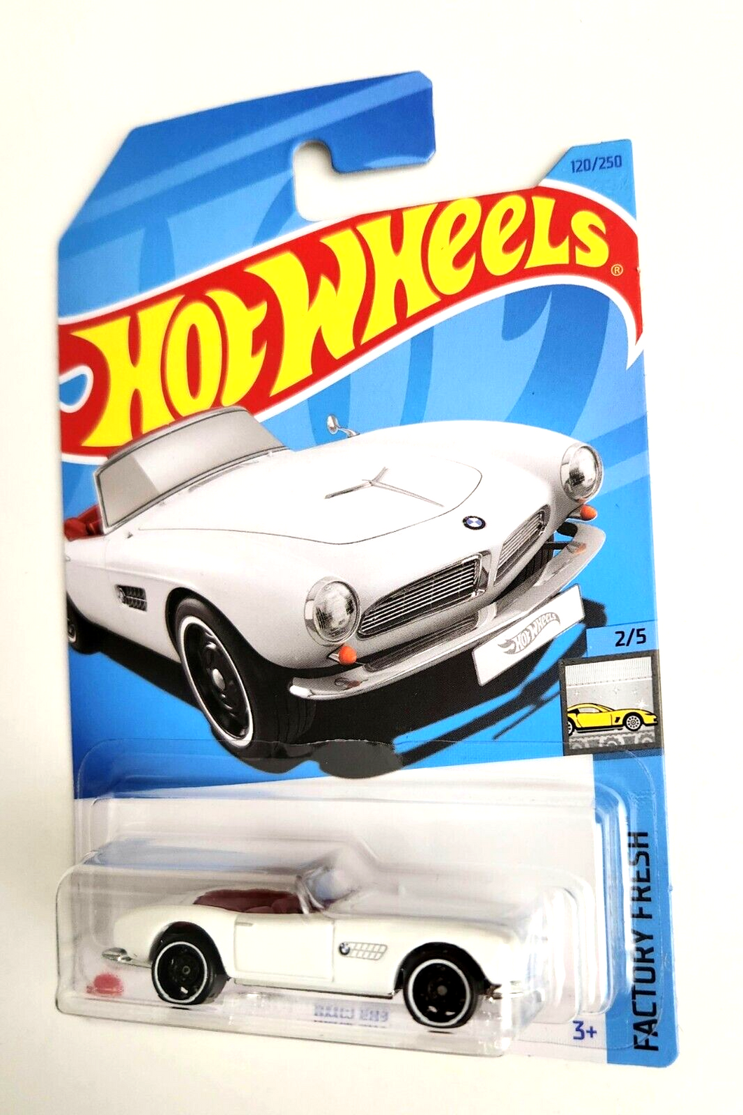 Hot Wheels BMW 507 White #120 - 2023 Factory Fresh