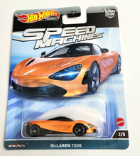 Load image into Gallery viewer, Hot Wheels McLaren 720S Orange #2 - 2023 Car Culture: Speed Machines
