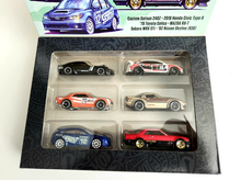 Load image into Gallery viewer, Hot Wheels 2023 Japanese Import 6-Pack 240Z Civic Celica RX-7 WRX STi Skyline
