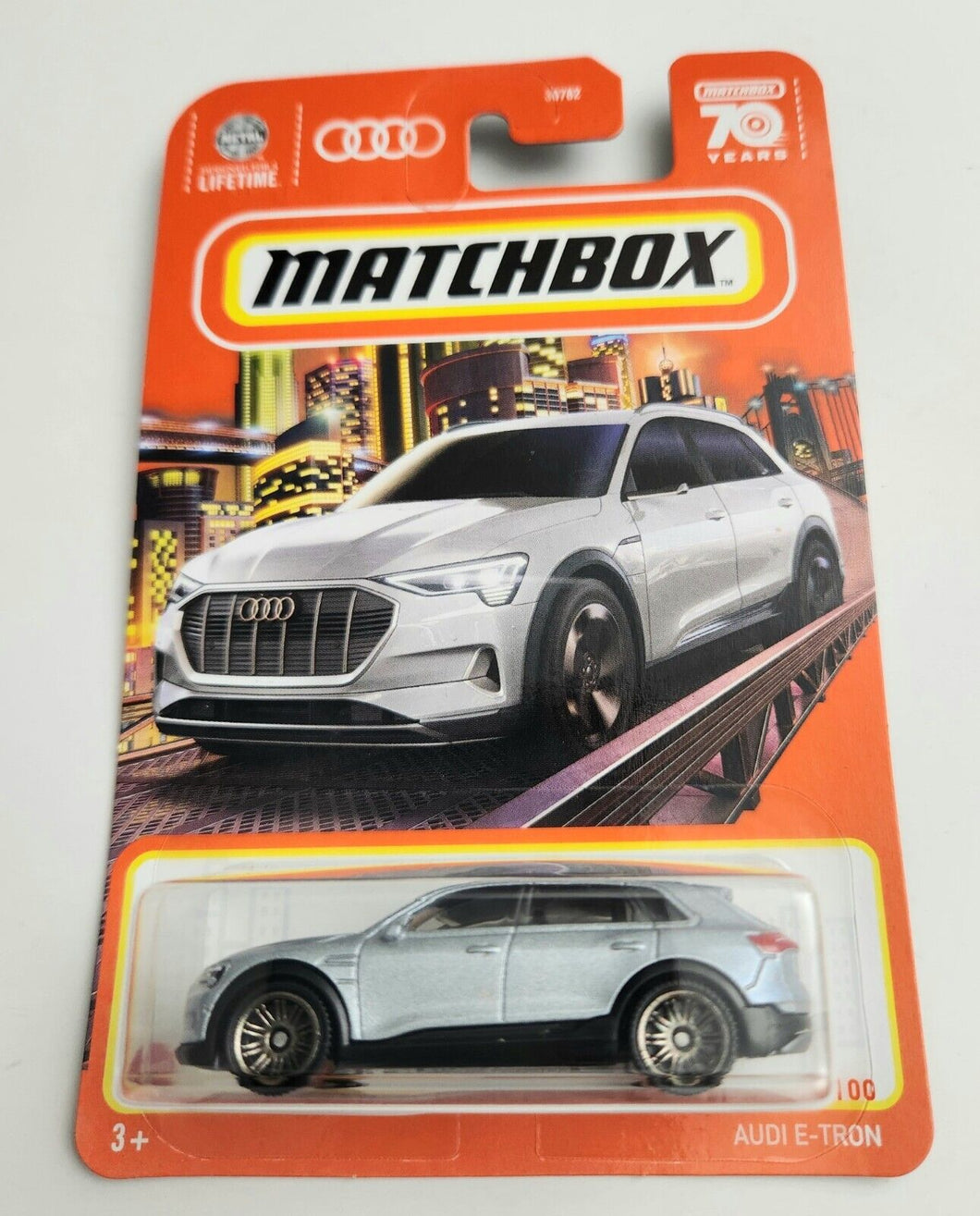 Matchbox Audi E-Tron Silver #1 - 2023 Basic