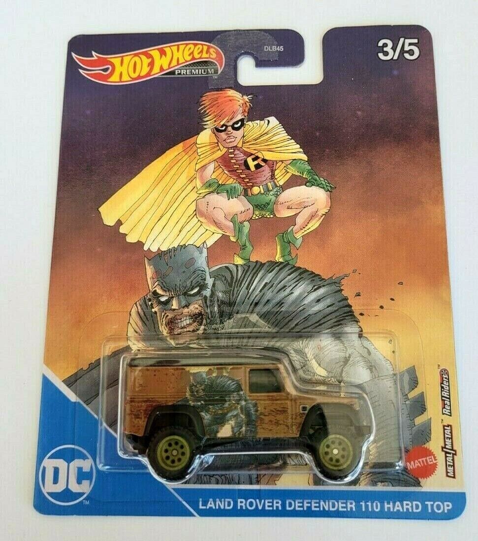 Hot Wheels Land Rover Defender 110 Hard Top Brown #3  2022 Pop Culture: Batman