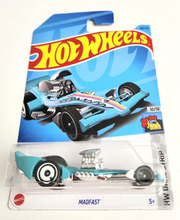 Load image into Gallery viewer, Hot Wheels Madfast Blue #198 - 2023 HW Drag Strip 2023 L Case Treasure Hunt
