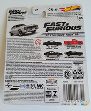 Load image into Gallery viewer, Hot Wheels &#39;70 Chevrolet Nova SS Silver #5 5/5 2022 Premium - Fast Furious
