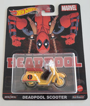 Load image into Gallery viewer, Hot Wheels Deadpool Scooter Yellow 2022 Replica Entertainment:Deadpool
