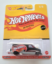 Load image into Gallery viewer, Hot Wheels 1985 Chevy Astro Van Black #1 - 2022 Pop Culture: Mattel Brands
