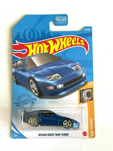 Load image into Gallery viewer, Hot Wheels Nissan 300ZX Twin Turbo Blue #23 23/250 HW Turbo 1/5
