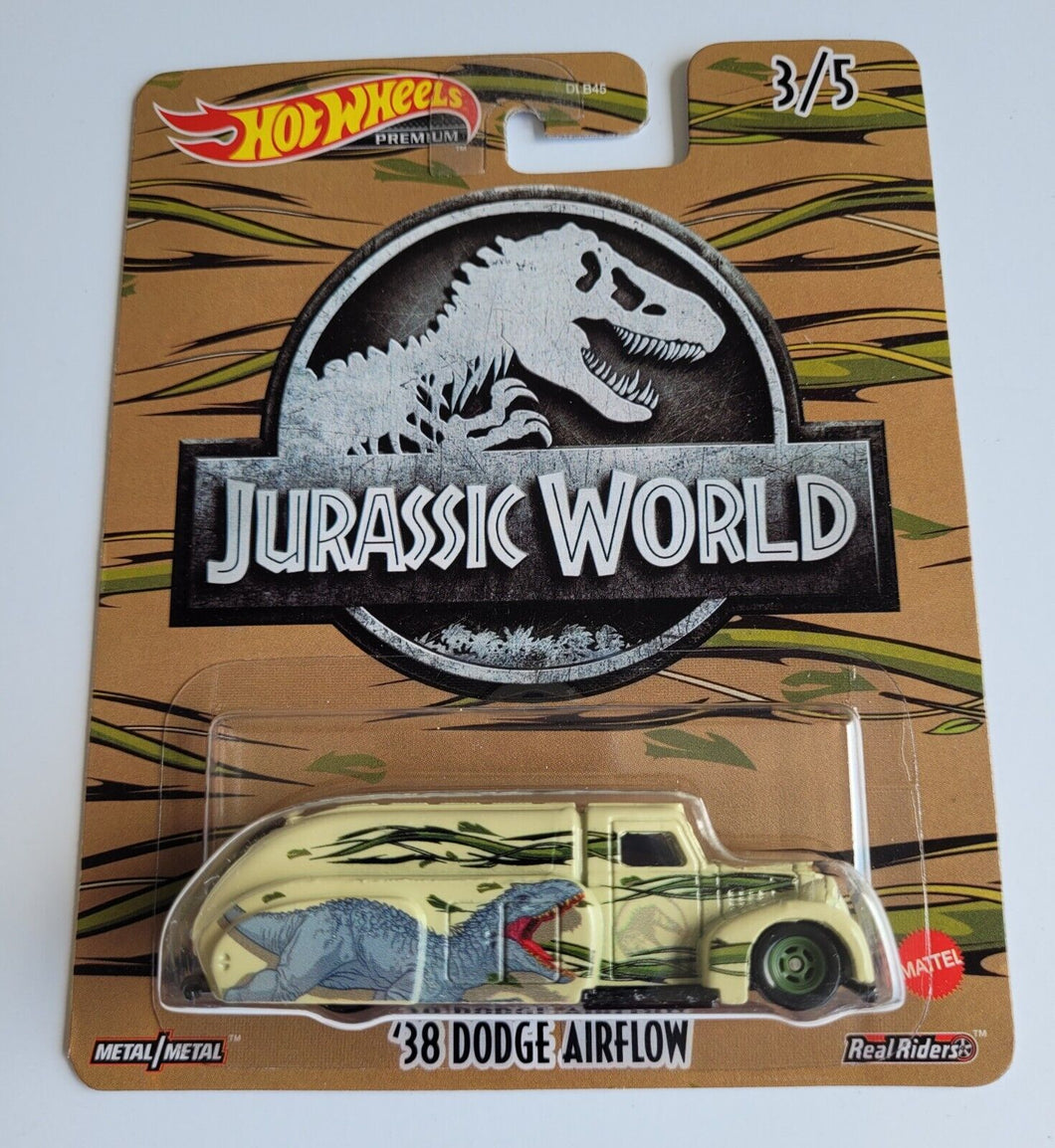 Hot Wheels '38 Dodge Airflow Ivory #3 3/5 2022 Pop Culture: Jurassic World