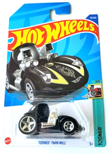 Load image into Gallery viewer, Hot Wheels Tooned Twin Mill Black #81 81/250 2022 Tooned 3/5 - Treasure Hunt
