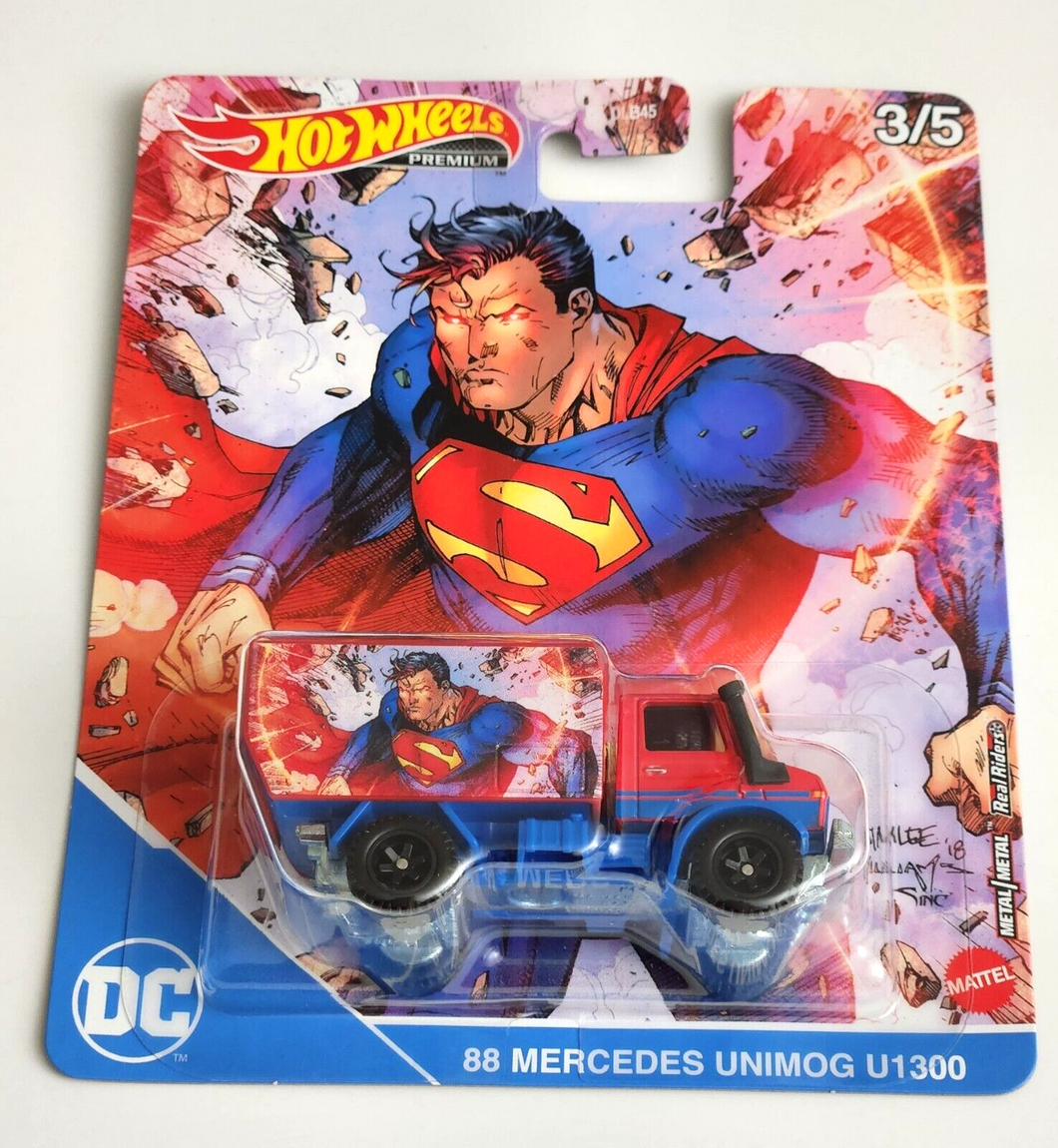 Hot Wheels '88 Mercedes Unimog U1300 #3  2021 Pop Culture: DC Comics - Super Man