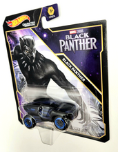 Load image into Gallery viewer, Hot Wheels Black Panther Black Panther Black  - 2023 Marvel Character Cars
