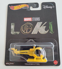 Load image into Gallery viewer, Hot Wheels Thanoscopter Yellow 2022 Replica Entertainment:Loki
