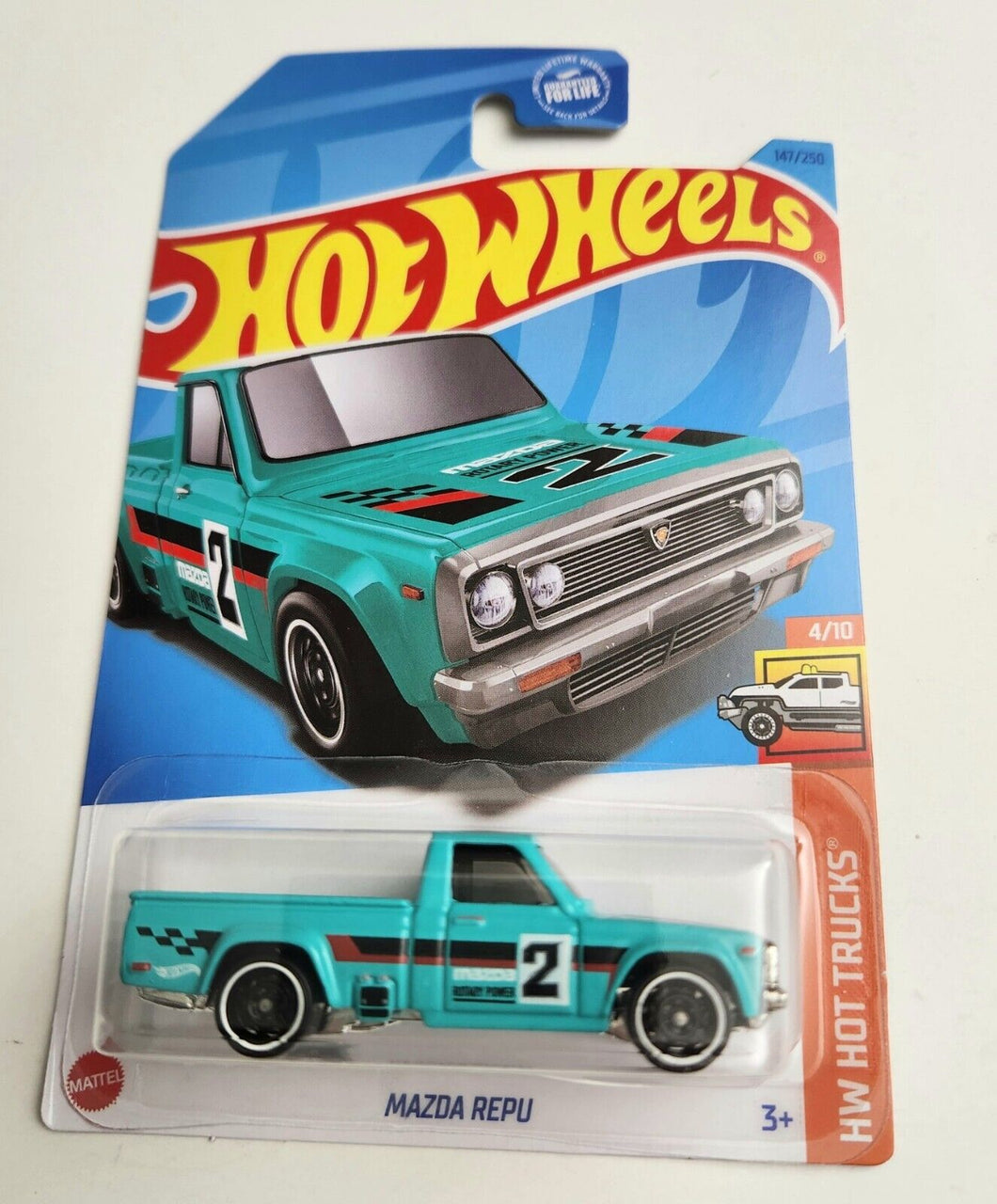 Hot Wheels Mazda Repu Teal #147 - 2023 HW Hot Trucks