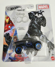 Load image into Gallery viewer, Hot Wheels Black Panther Black - 2023 Disney 100 Years Character Cars
