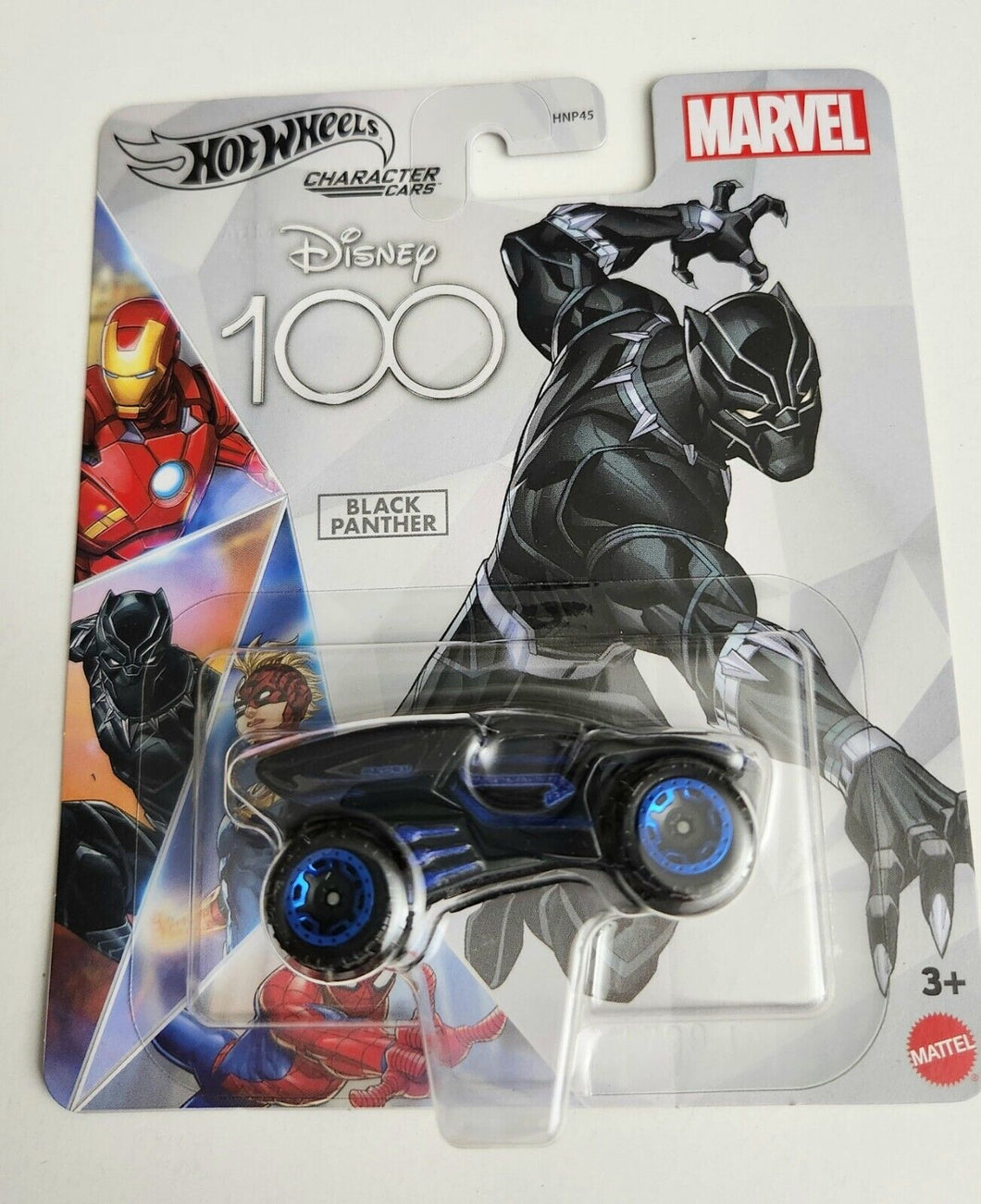 Hot Wheels Black Panther Black - 2023 Disney 100 Years Character Cars
