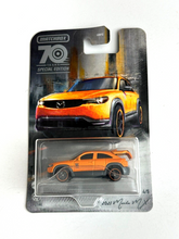 Load image into Gallery viewer, Matchbox 2021 Mazda  MX Orange #4 - 2023 70 years Special edition
