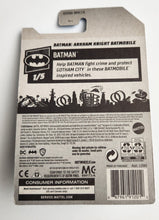 Load image into Gallery viewer, Hot Wheels Batman Arkham Knight Batmobile Dark Red #8 - 2021 Batman
