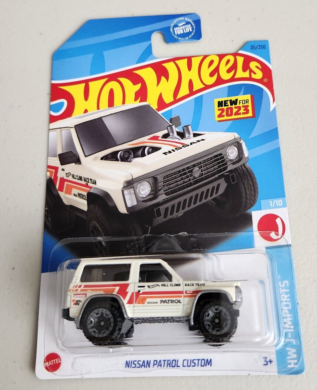 Hot Wheels Nissan Patrol Custom Vanilla #20 - 2023 HW J-Imports