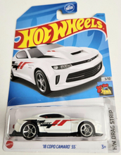 Load image into Gallery viewer, Hot Wheels &#39;18 Copo Camaro SS White #106 - 2023 HW Drag Strip
