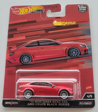 Load image into Gallery viewer, Hot Wheels &#39;12 Mercedes-Benz C63 AMG Coupe Black Series Red #4 2022 Deutschland
