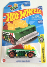 Load image into Gallery viewer, Hot Wheels Custom small Block Green #151 - 2022 Experimotors
