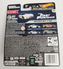 Load image into Gallery viewer, Hot Wheels Mazda RX-7 FD  White #1 - 2023 Fast &amp; Furious
