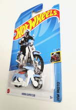 Load image into Gallery viewer, Hot Wheels Honda Super Cub Sky Blue #87 - 2023 HW Moto
