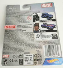Load image into Gallery viewer, Hot Wheels Black Panther Black - 2023 Disney 100 Years Character Cars
