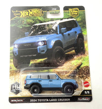 Load image into Gallery viewer, Hot Wheels 2024 Toyota Land Cruiser 2025 Car Culture: HW Off Road 5/5 Blue
