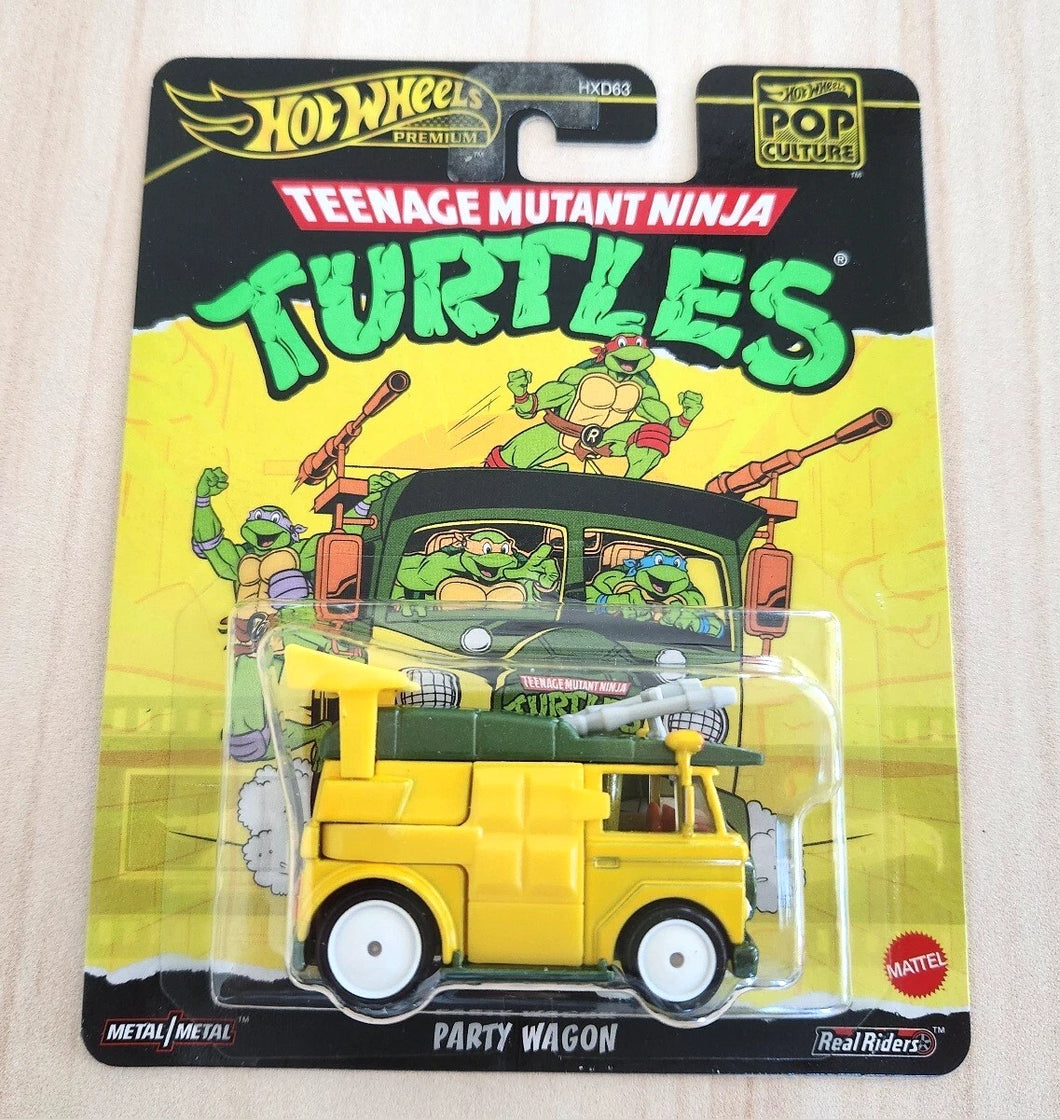 Hot Wheels Party Wagon HXF04 X - 2025 Pop Culture: Teenage Mutant Ninja Turtles