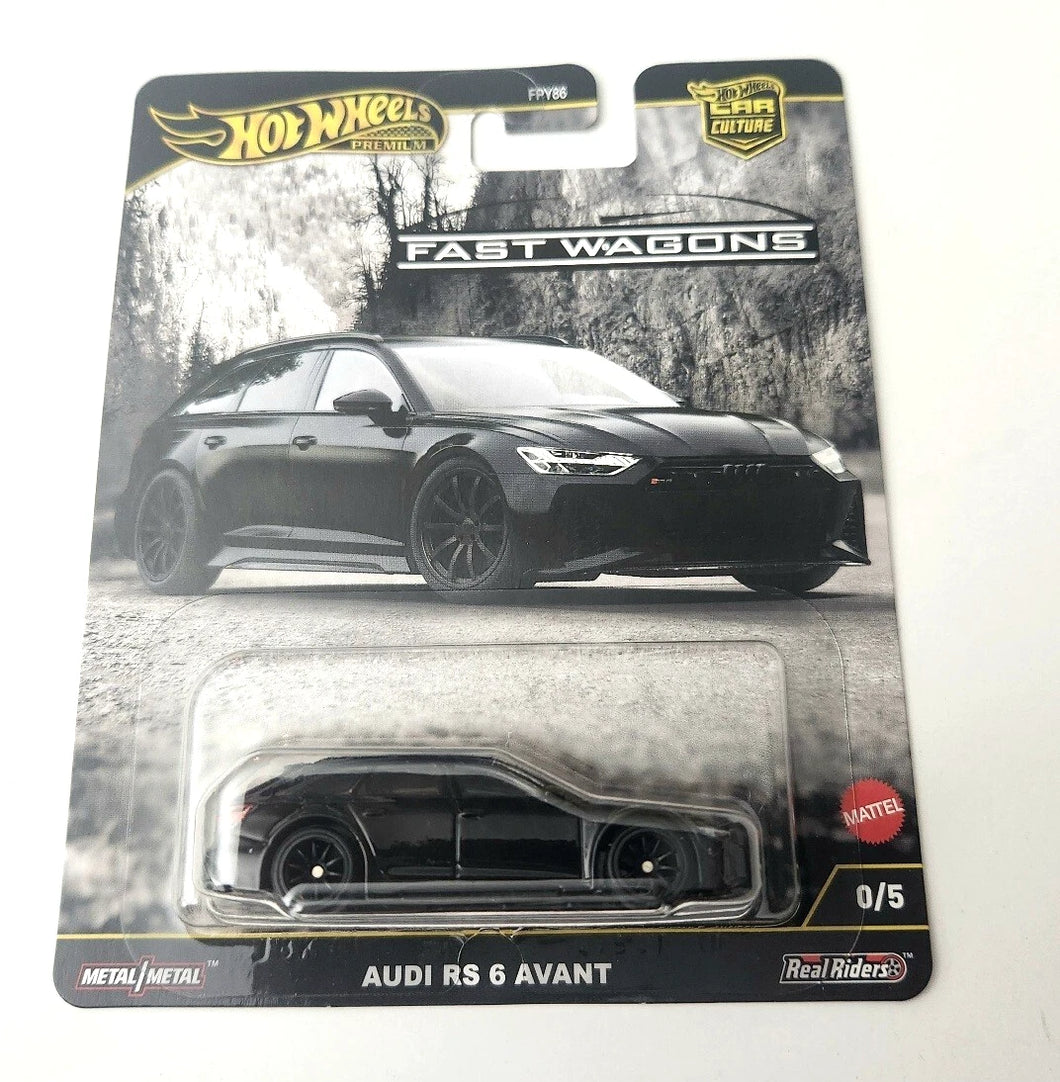 Hot Wheels Audi RS 6 Avant JBK71 0/5 - 2025 Car Culture: Fast Wagons Chase Car