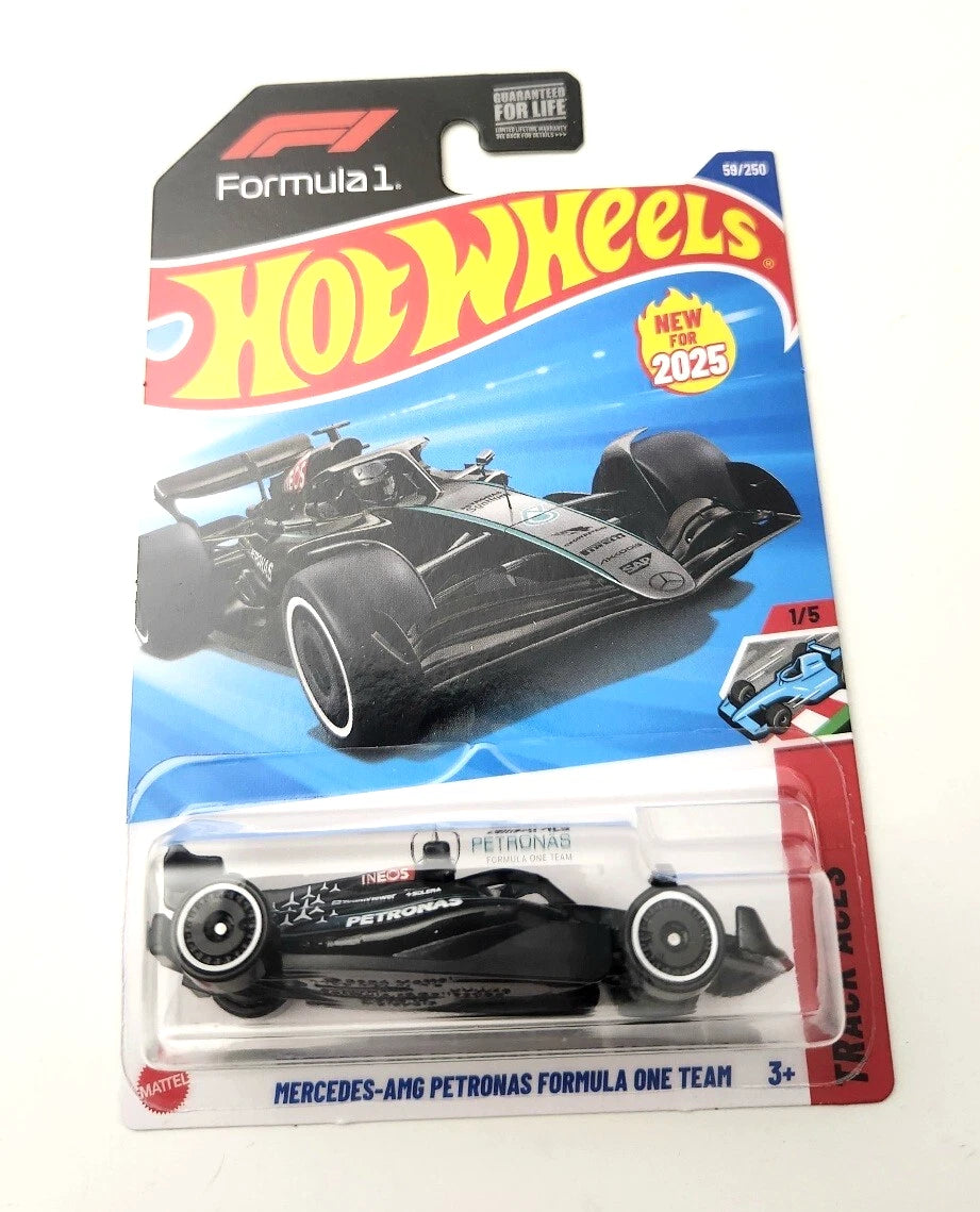 Hot Wheels Mercedes-AMG Petronas Formula One Team #59 - 2025 Track Aces
