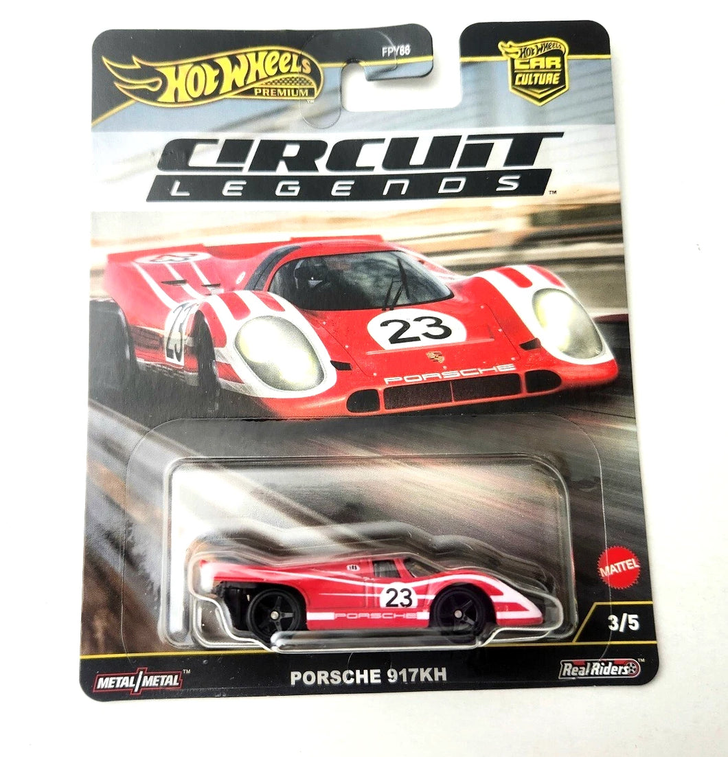 Hot Wheels Porsche 917KH Red JBK63 3/5 - 2025 Car Culture: Circuit Legends