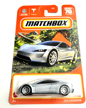 Load image into Gallery viewer, Matchbox Tesla Roadster Silver #91 - 2023 Basic

