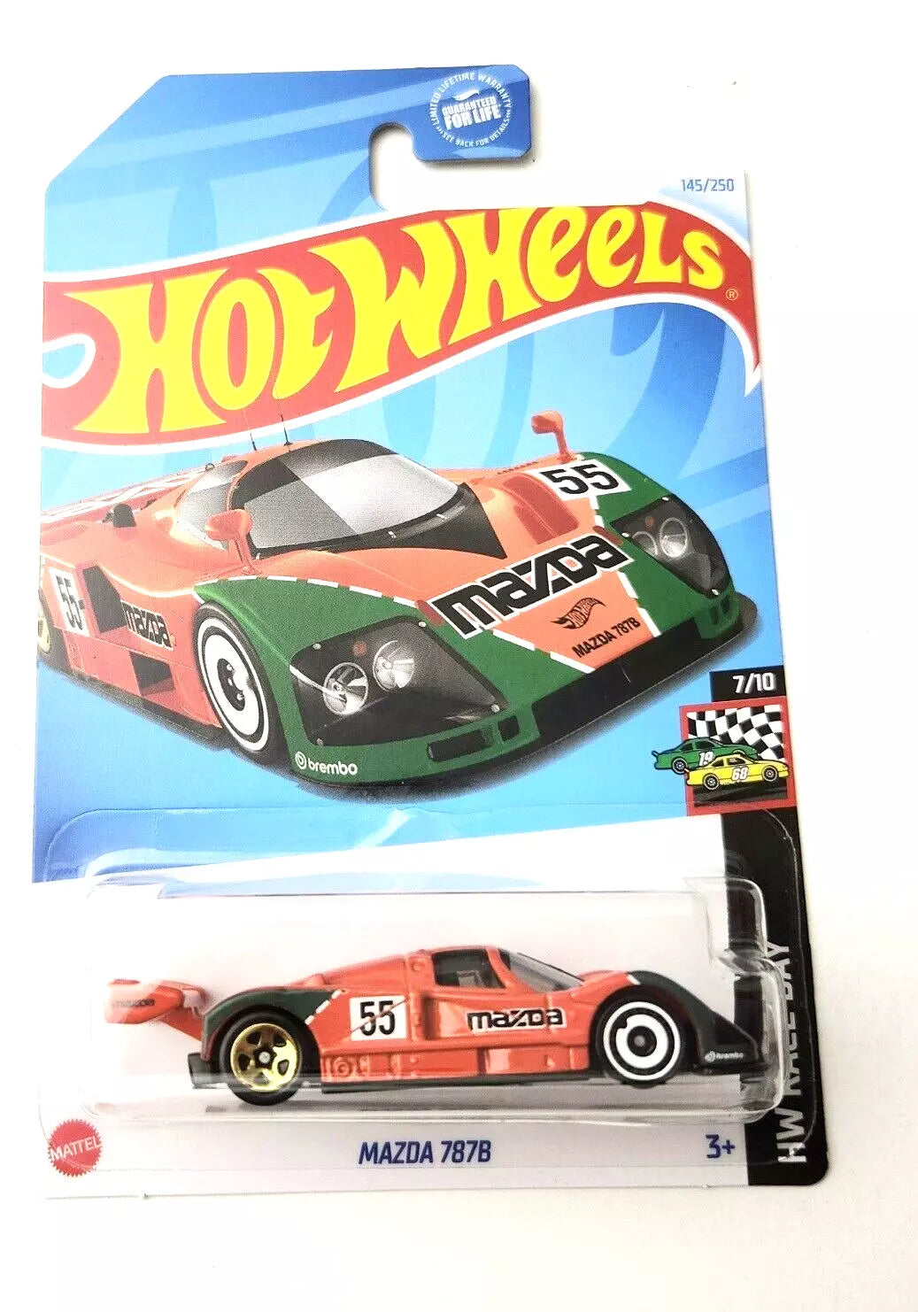 Hot Wheels Mazda 787B Orange #145 145/250 - 2024 HW Race Day