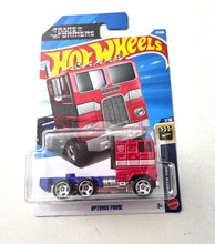 Load image into Gallery viewer, Hot Wheels Optimus Prime Red #27 27/250 - 2026 Screen Time with protector
