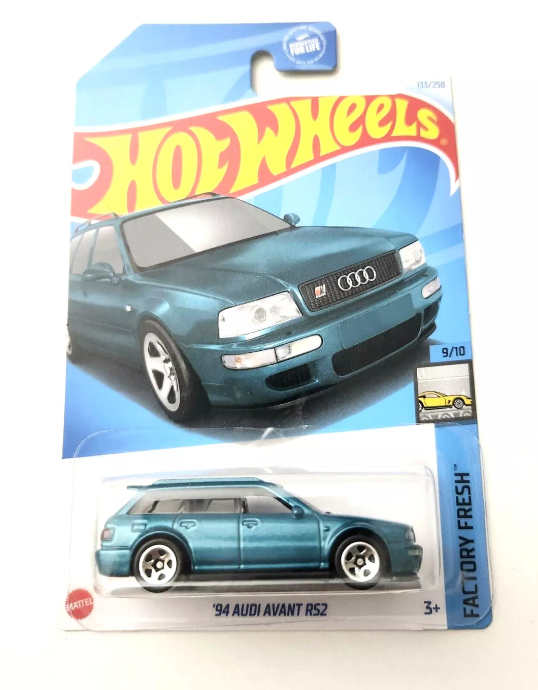 Hot Wheels '94 Audi Avant RS2 Green #133 133/250 - 2024 Factory Fresh