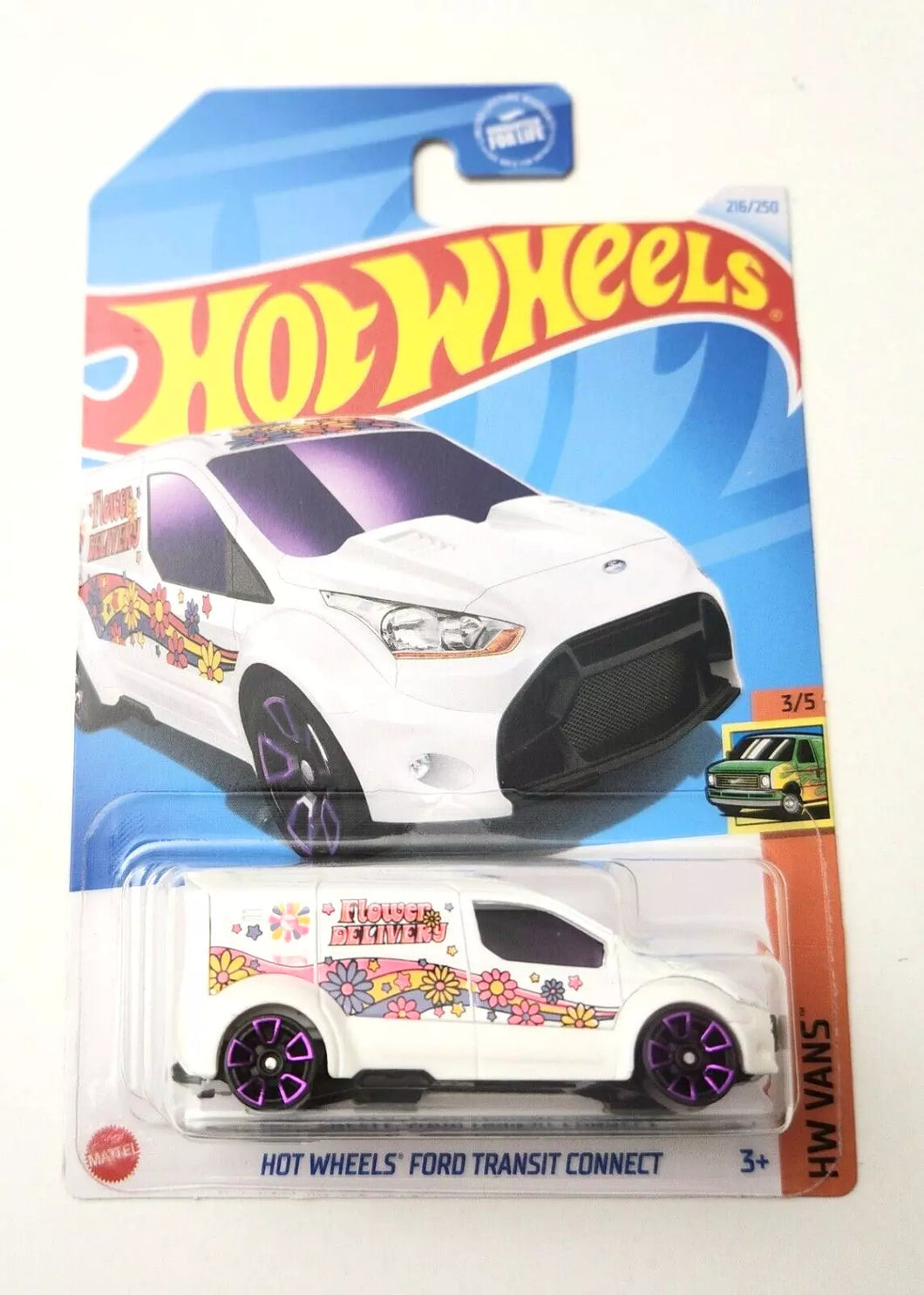 Hot Wheels Hot Wheels Ford Transit Connect #216 - 2024 HW Vans Treasure Hunt