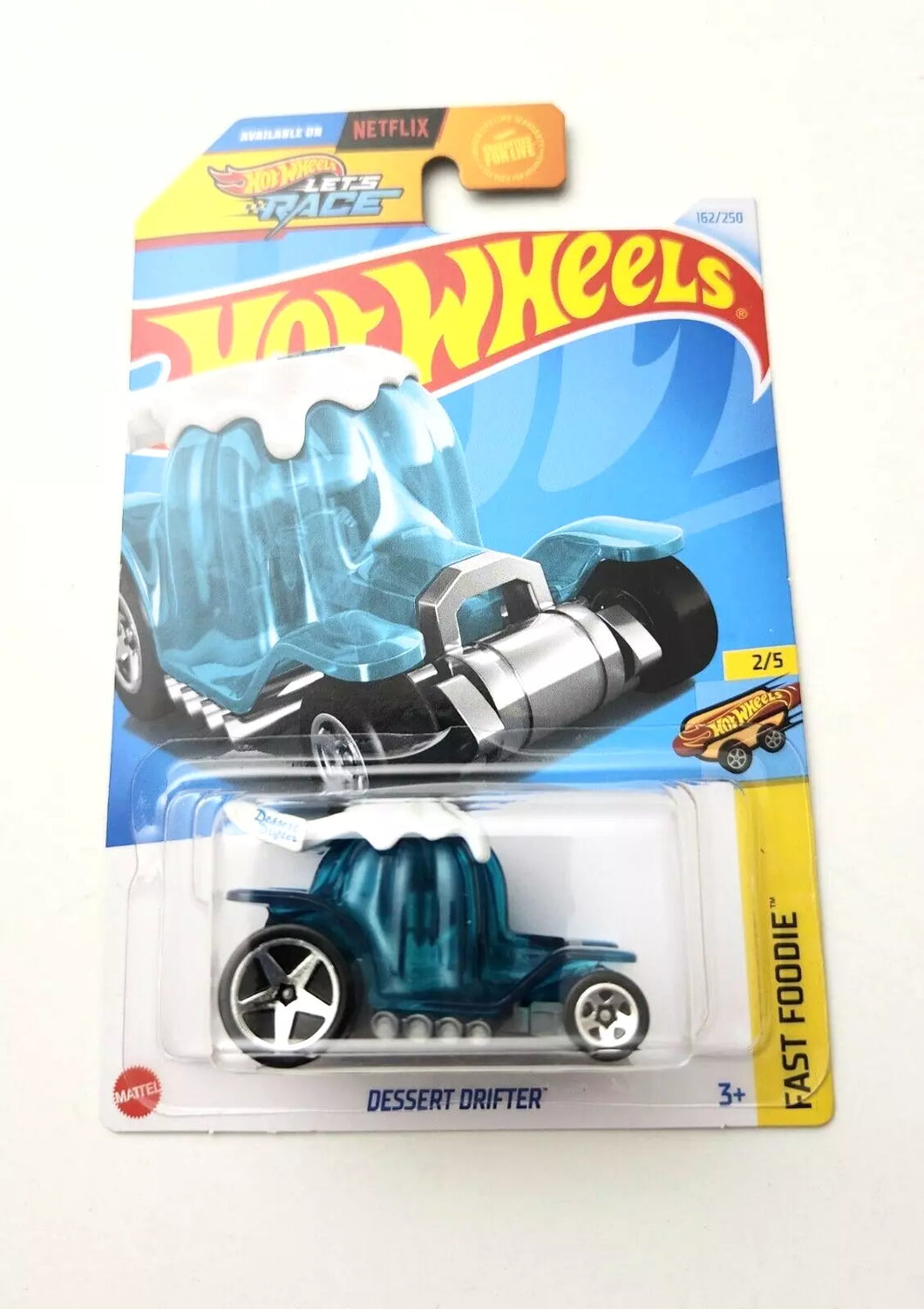 Hot Wheels Dessert Drifter Blue #162 162/250 - 2024 Fast Foodie