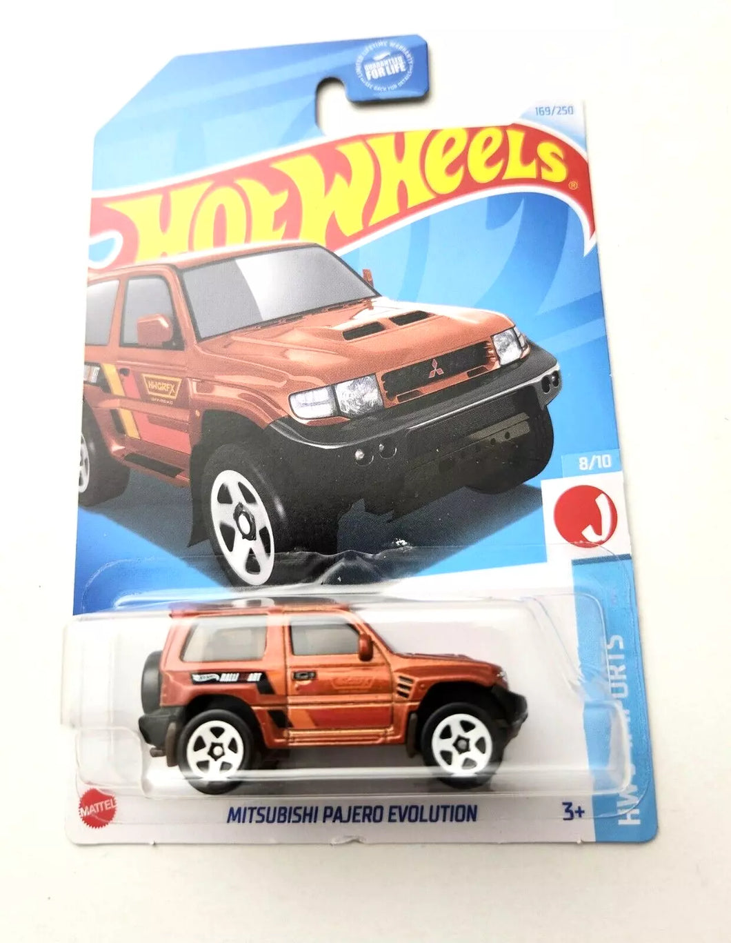 Hot Wheels Mitsubishi Pajero Evolution Copper #169 169/250 - 2024 HW J-Imports