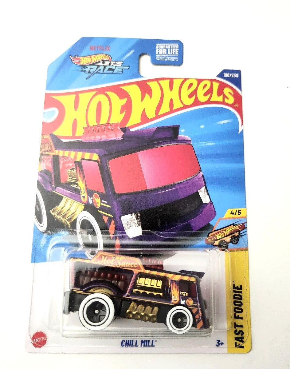 Hot Wheels Chill Mill Purple #180 180/250 - 2025 Fast Foodie Treasure Hunt