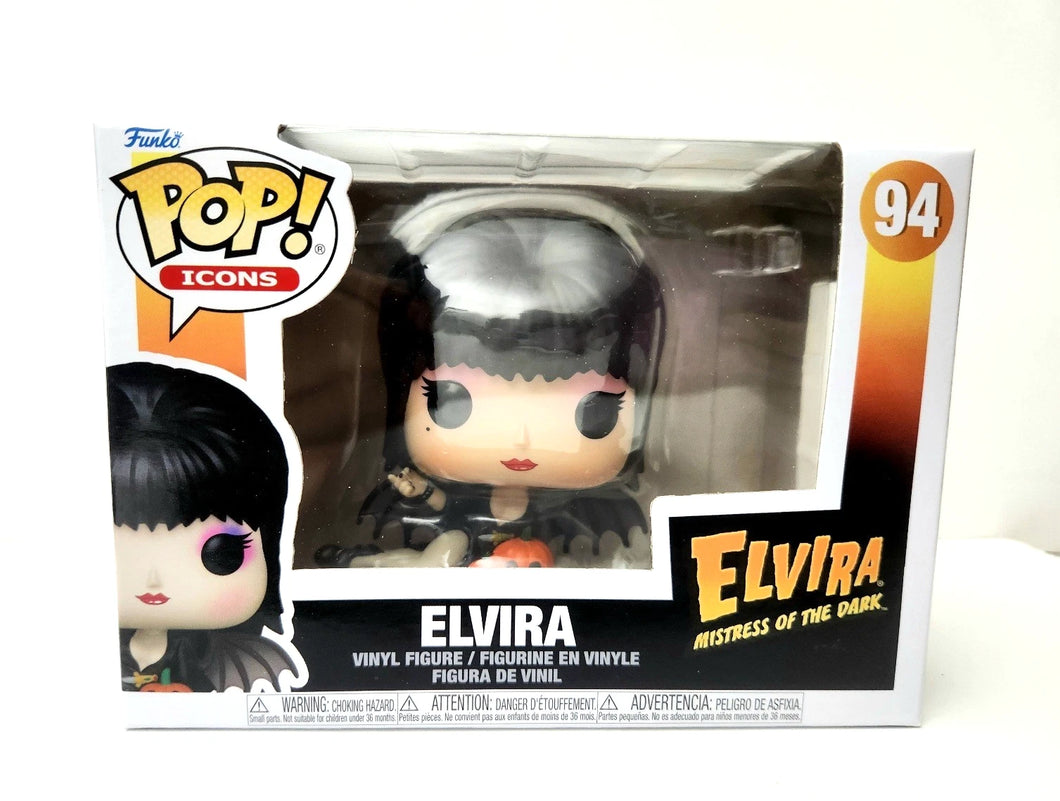 Funko POP! Icons Elvira: Mistress of the Dark - Elvira with Pumpkins 94